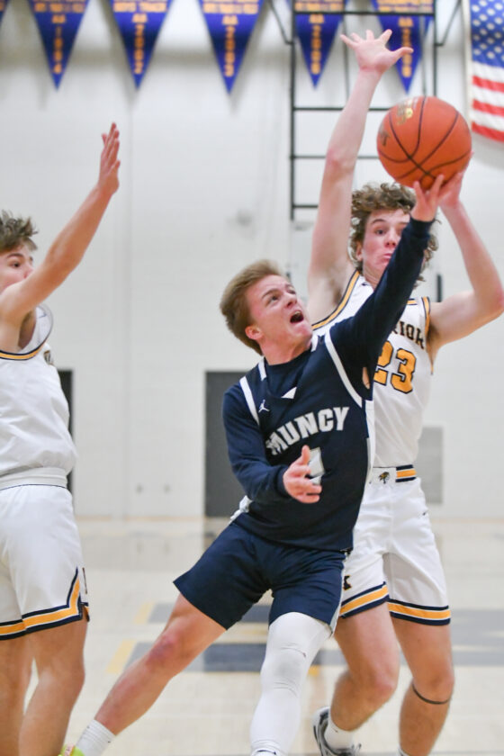 Weikle and Confer fuel dominant performance as Muncy boys rout